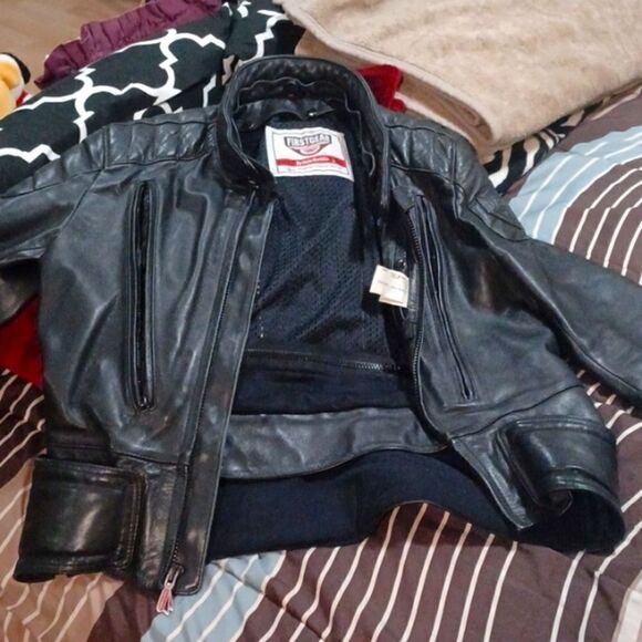 First Gear Leather Jacket - Picture 1 of 11